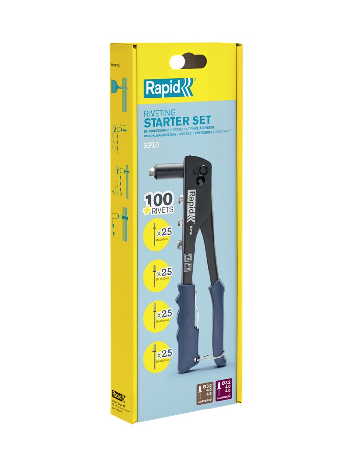 Klešče za kovičenje RP10 SET - slika 2