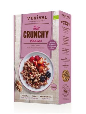 Bio Crunchy Muesli z jagodičevjem