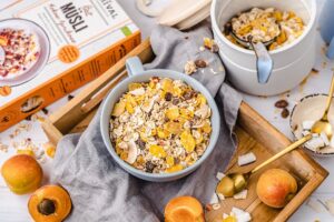 Bio Muesli - Kokos in marelice 325g  BREZ GLUTENA - Image 3