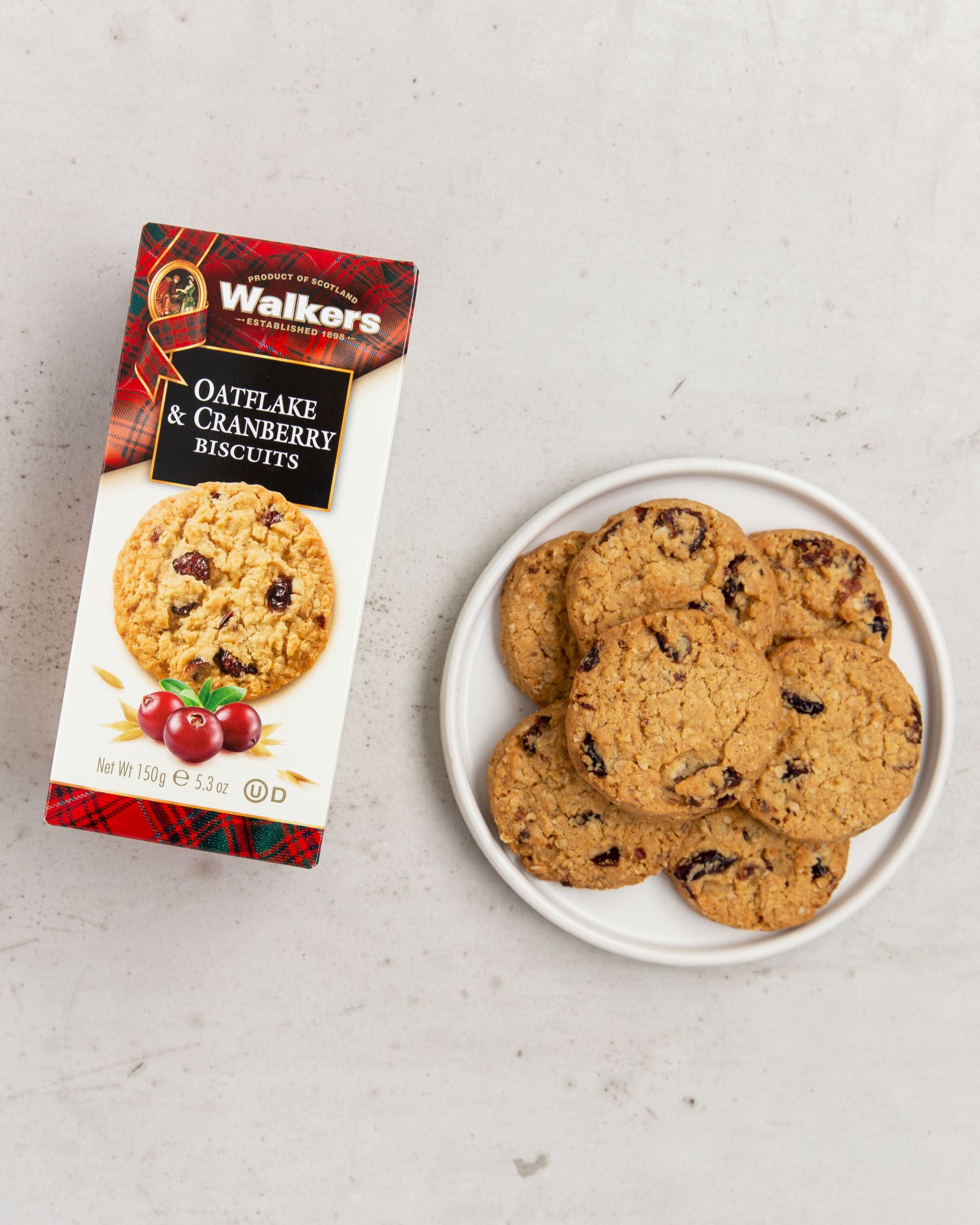 Piškoti z ovsenimi kosmiči in brusnico 150g - slika 4