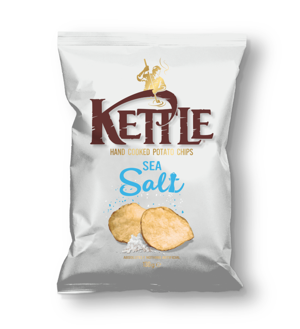 Čips Kettle morska sol - blago soljen 130g